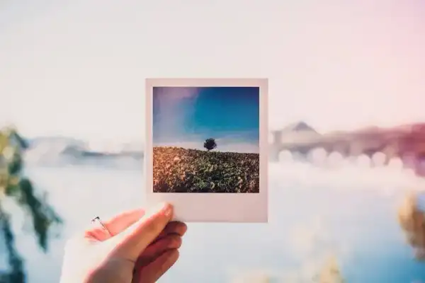 Colaj de fotografii vintage fixate pe un perete, fiecare captand o poveste diferita