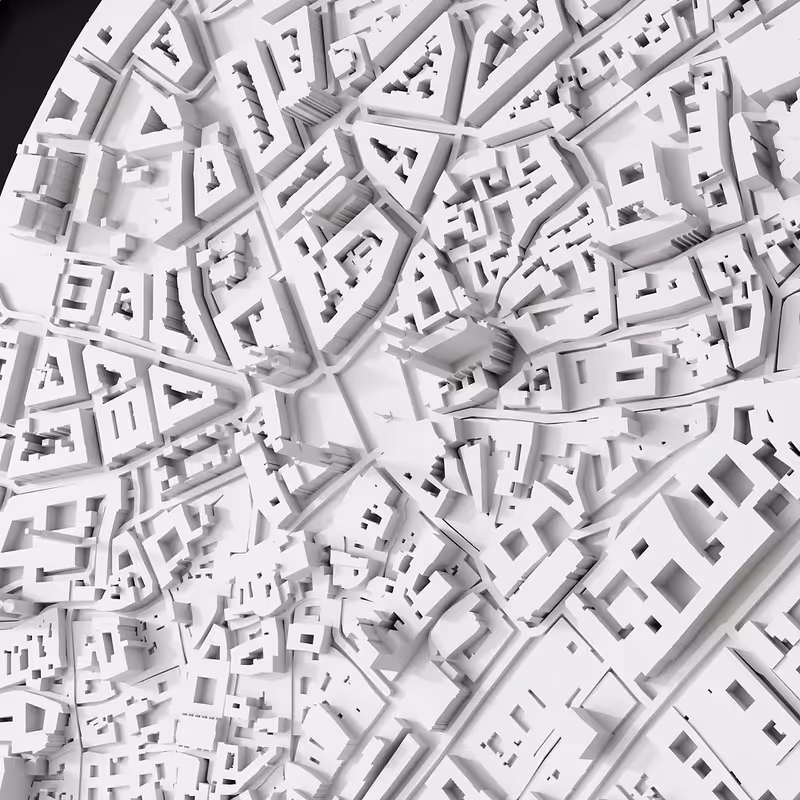 Sculptură relief urbană a orașului Praga, Cehia - Collector