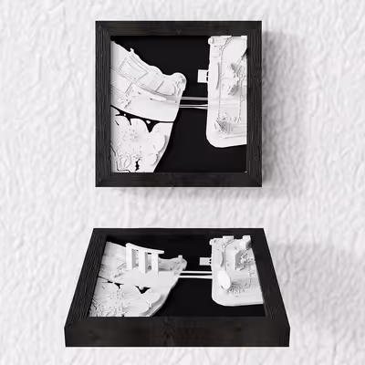 Tablou relief 3D cu harta orașului Singapore, Singapore — varianta Discover